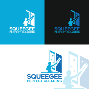 Squeegee Perfect Cleaning | Logo Design by Rii