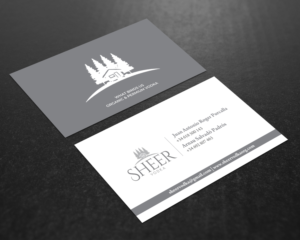 Business Card Design by chandrayaan.creative for Sheer Vodka | Design: #22469100