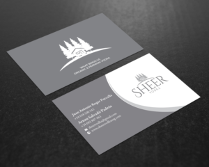 Business Card Design by chandrayaan.creative for Sheer Vodka | Design: #22469107