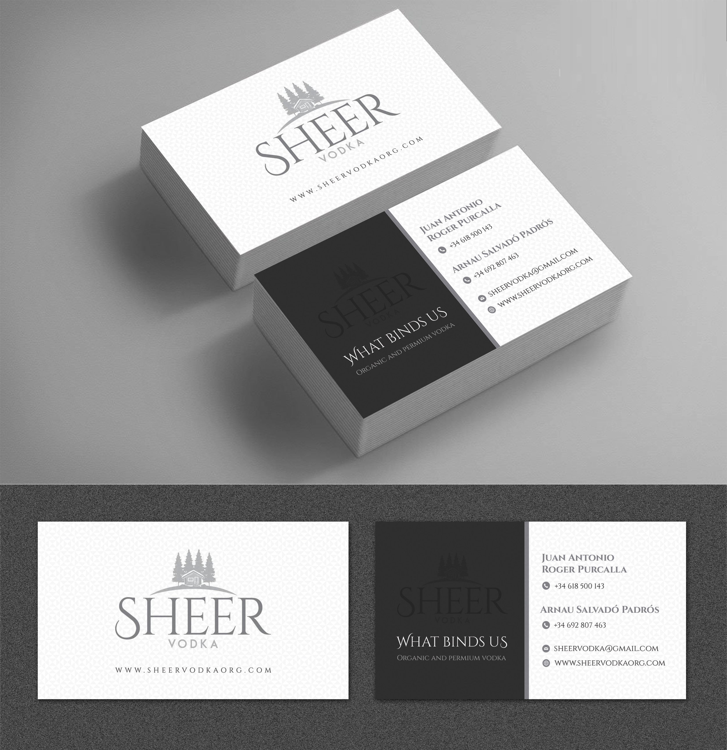 Business Card Design by ARTOGRAPHY for Sheer Vodka | Design #22464347