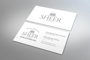 Business Card Design by MDesign for Sheer Vodka | Design: #22466775