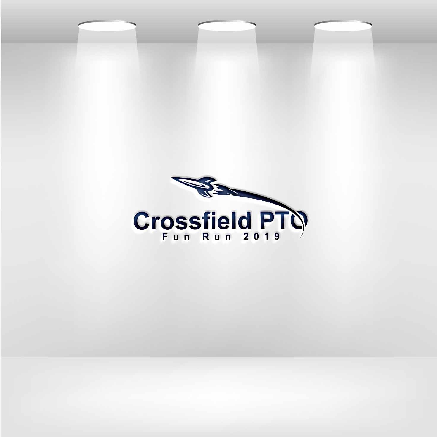 Elegant, Playful, School Logo Design for Crossfield PTO Fun Run 2019 by