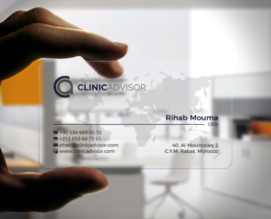 Clinic Advisor Business Card Design* | Diseño de Tarjeta de Presentación por Stylez Designz