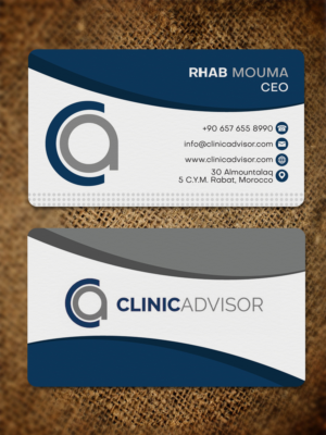 Clinic Advisor Business Card Design* | Diseño de Tarjeta de Presentación por JK18