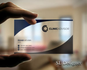 Clinic Advisor Business Card Design* | Diseño de Tarjeta de Presentación por SL Designer