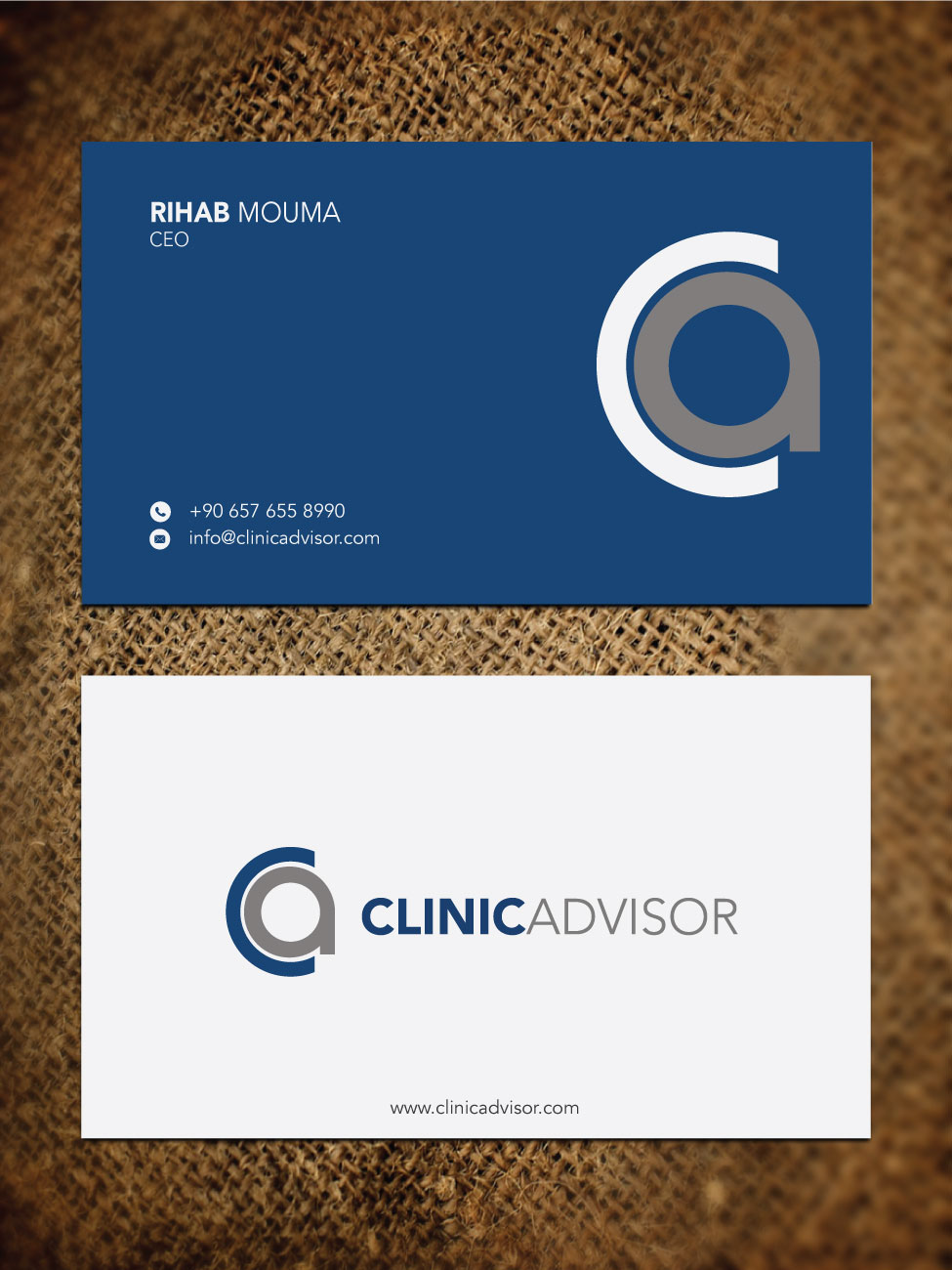 Business Card Design by zumur 2 for this project | Design #22504484