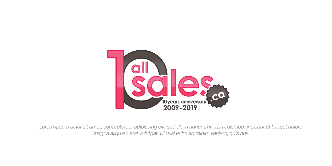 Logo-Design von Mosa Abo swelem für Victoria 4B Inc. (lesventes.ca & allsales.ca) | Design #22471991