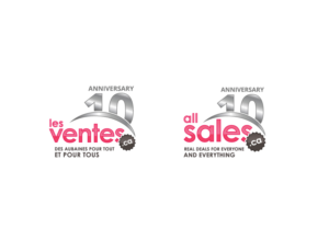 Logo Design by cosmicline for Victoria 4B Inc. (lesventes.ca & allsales.ca) | Design: #22463882