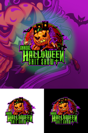 Annual Halloween Shit Show + | Diseño de Logo por IdentsArt