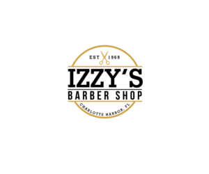 Izzy's Barber Shop | Logo Design by renderman