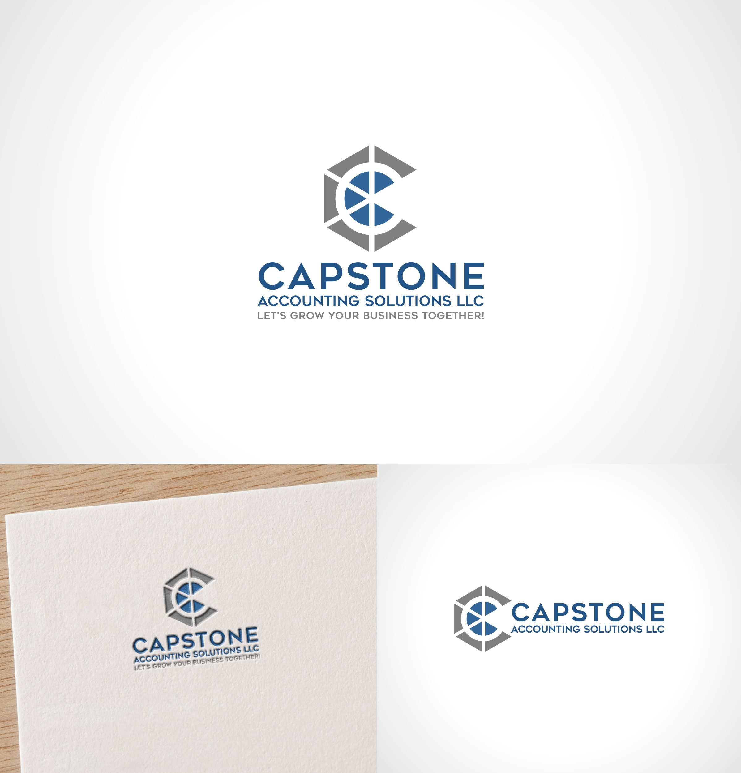 Logo Design by Joenet Jayawarna for Capstone Tax and Accounting Inc. | Design #22471143