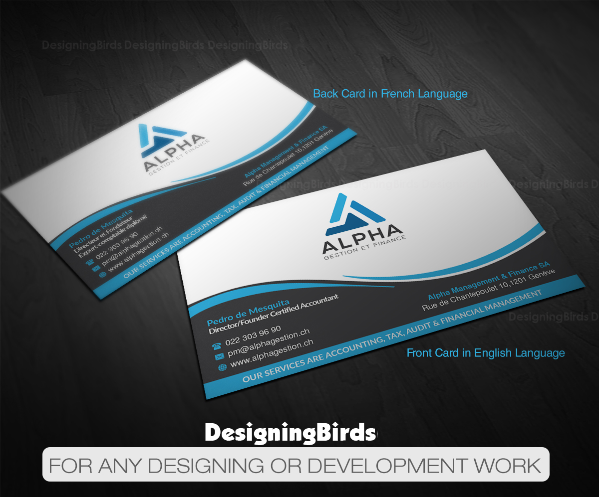 Business Card Design by Designing Birds for this project | Design #22467316