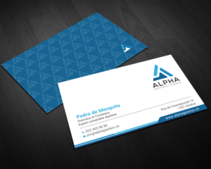 Business Card Design by chandrayaan.creative for this project | Design: #22475146