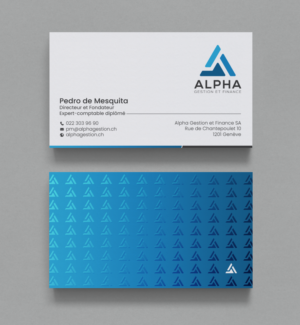 Business card for my new company (Accounting firm) | Diseño de Tarjeta de Presentación por chandrayaan.creative