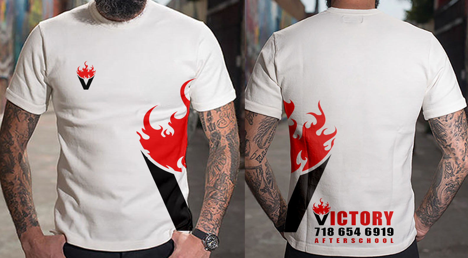 T-shirt Design by O_O NIZAL O_O for Victory Afterschool Karate & Fitness | Design #22567543