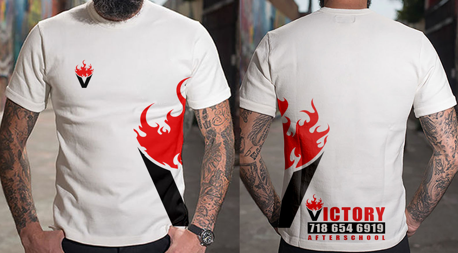 T-shirt Design by O_O NIZAL O_O for Victory Afterschool Karate & Fitness | Design #22567551
