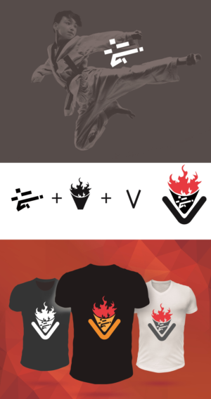 T-Shirt-Design von CPostal für Victory Afterschool Karate & Fitness | Design #22484526