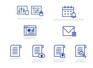 Icon Set for Financial/Legal Software Application | Diseño Con Ícono por an-designs