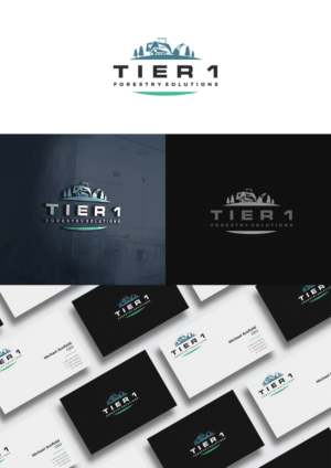 Tier 1 Forestry Solutions | Diseño de Logo por christianpoetoe