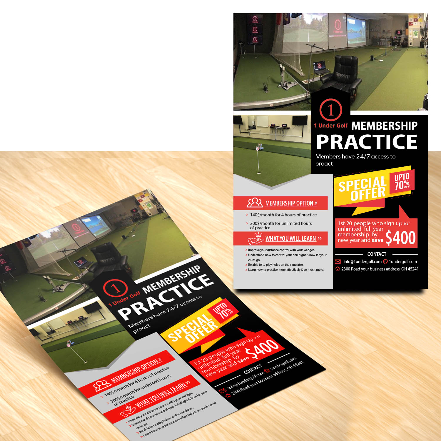 Diseño de Flyer por Finley Johnson para este proyecto | Diseño #22476227