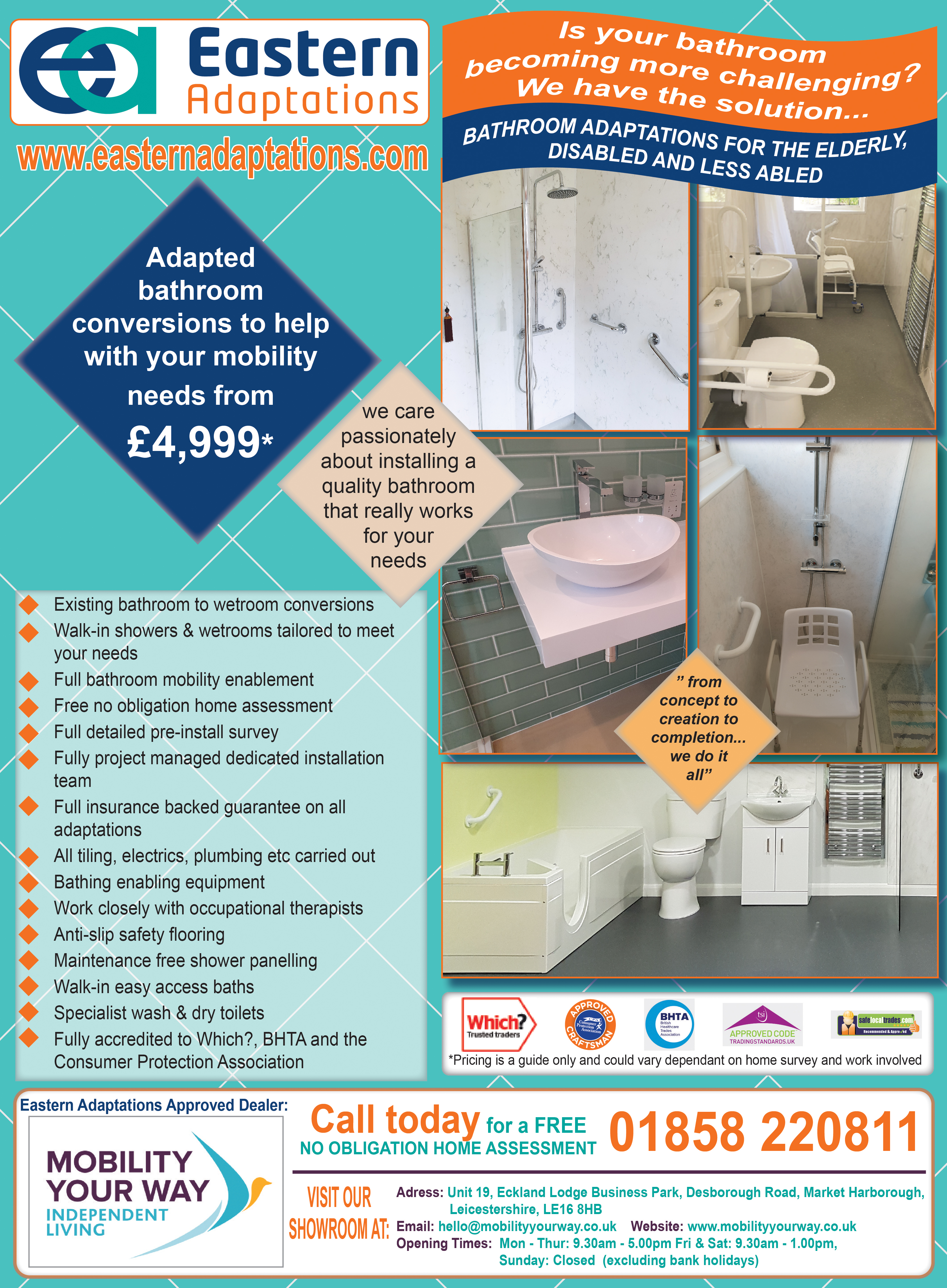 Newspaper Ad Design by Sheingart for Eastern Adaptations | Design #22489877