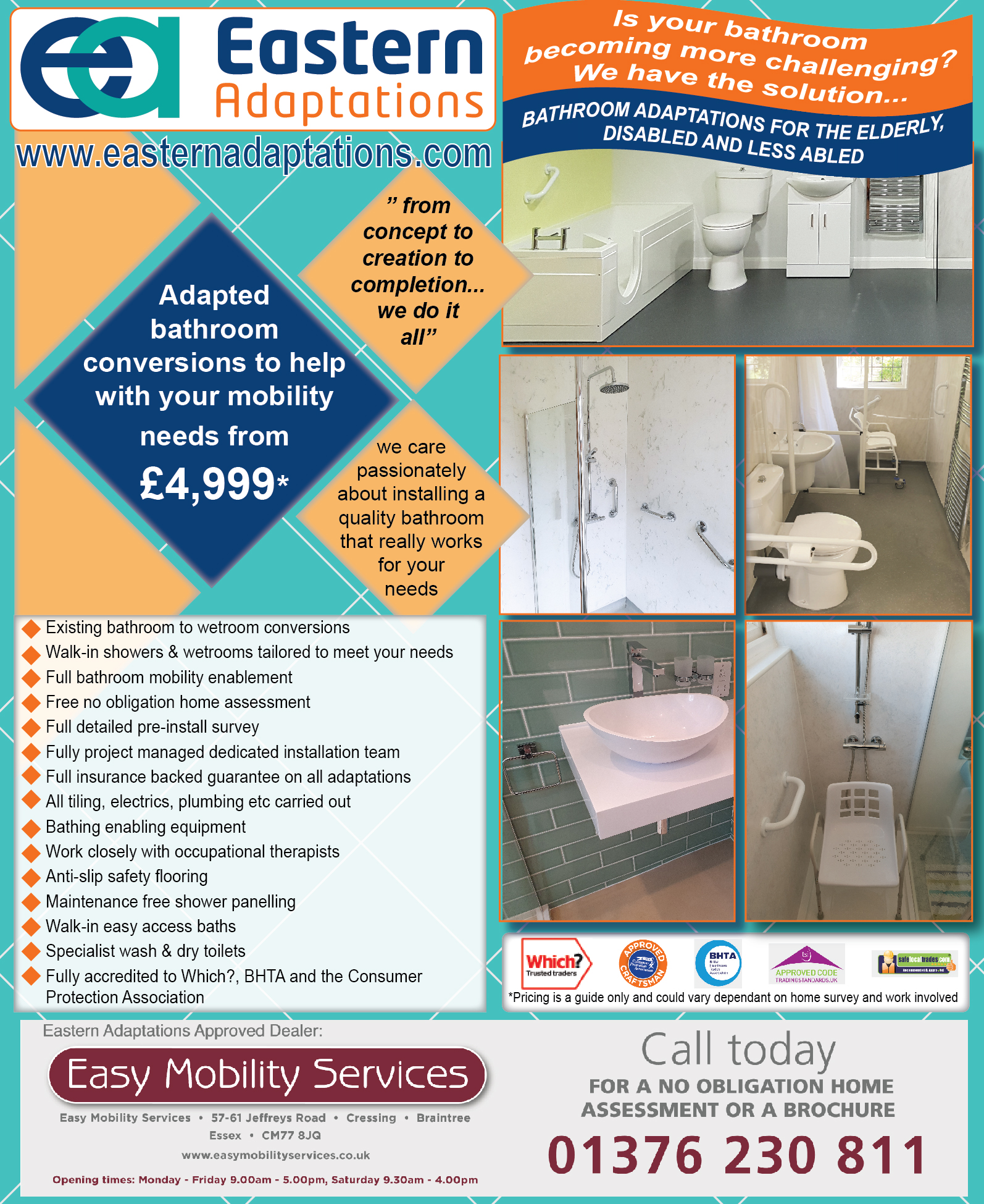 Newspaper Ad Design by Sheingart for Eastern Adaptations | Design #22495894