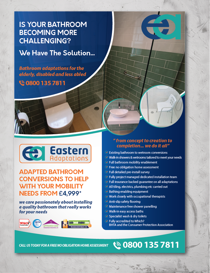 Newspaper Ad Design by alex989 for Eastern Adaptations | Design #22481930