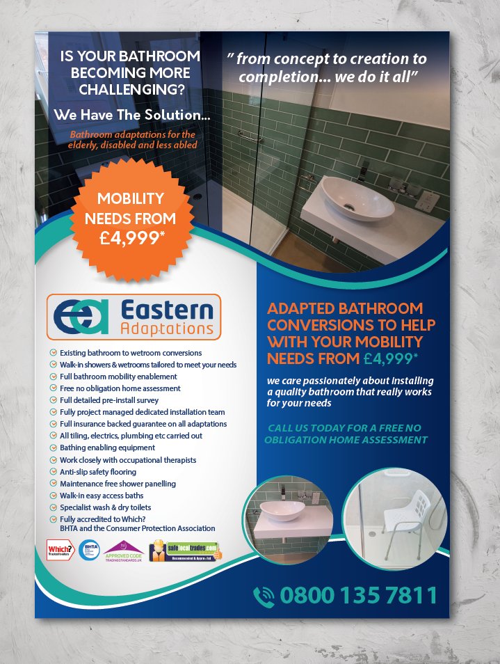 Newspaper Ad Design by alex989 for Eastern Adaptations | Design #22482170