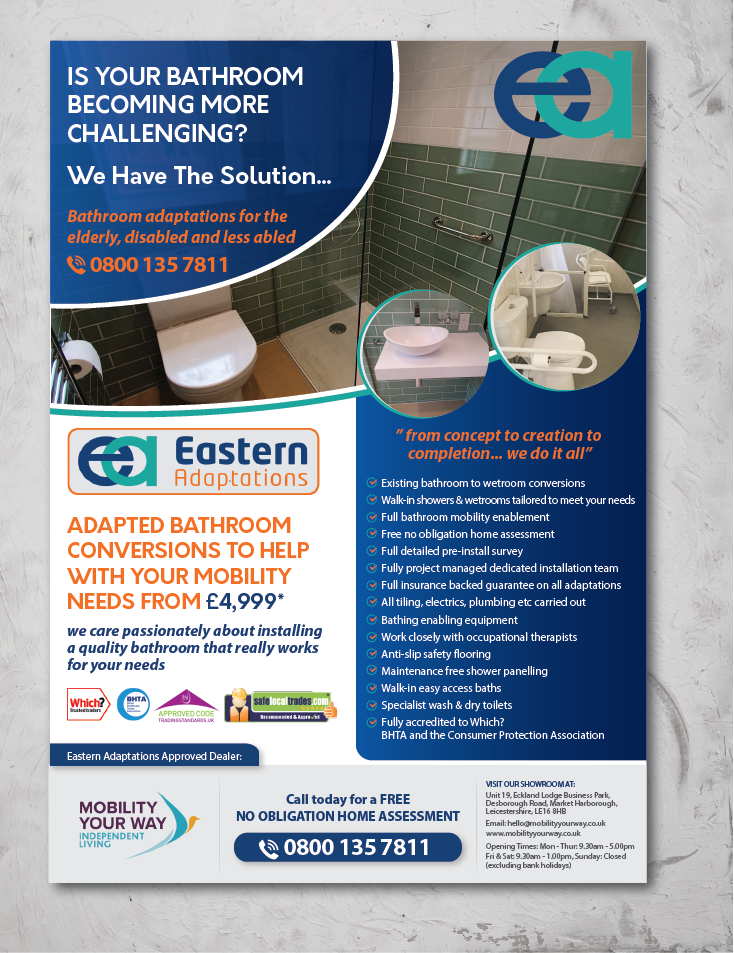 Newspaper Ad Design by alex989 for Eastern Adaptations | Design #22487020