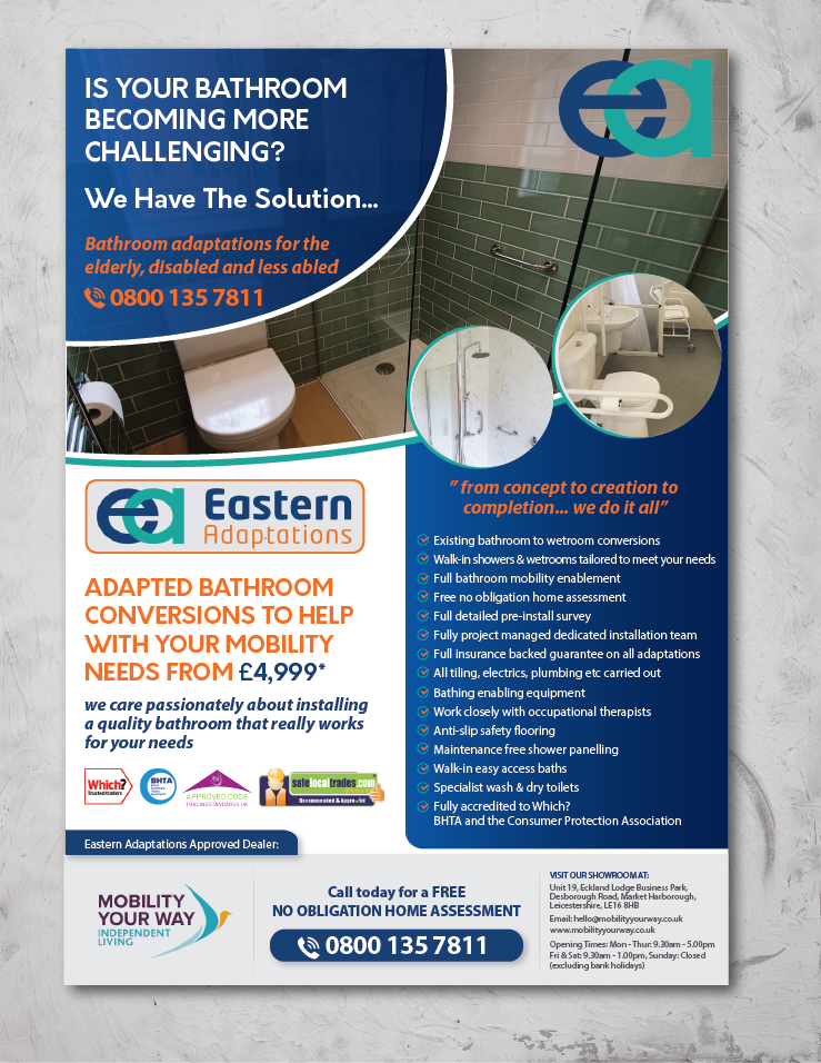 Newspaper Ad Design by alex989 for Eastern Adaptations | Design #22487192