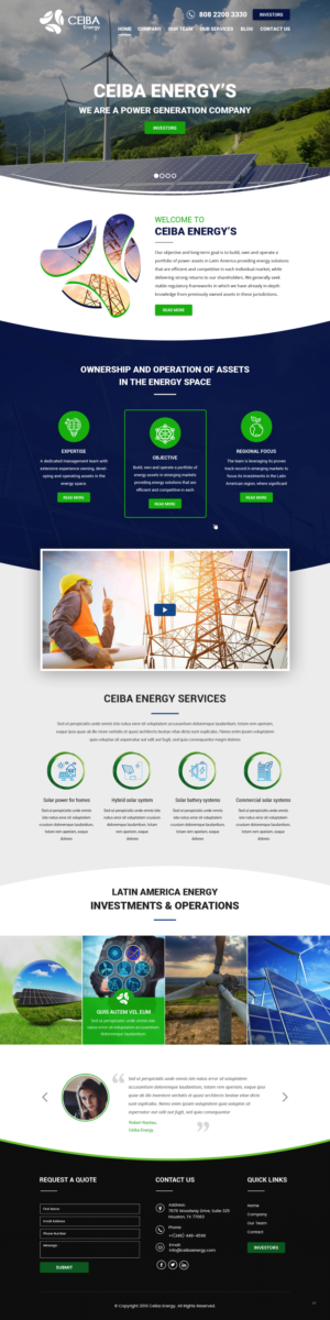 Web Design by pb for this project | Design: #22479238