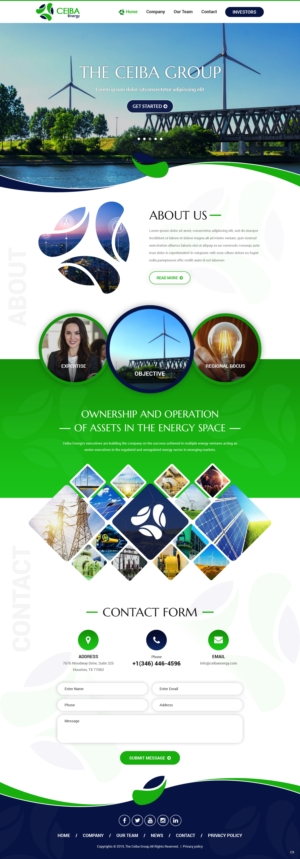 Web Design by pb for this project | Design: #22479240