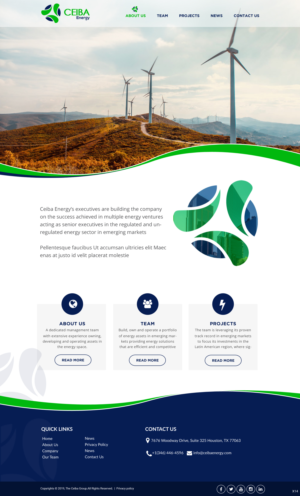 Web Design by pb for this project | Design: #22578575