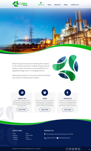 Web Design by pb for this project | Design: #22578577