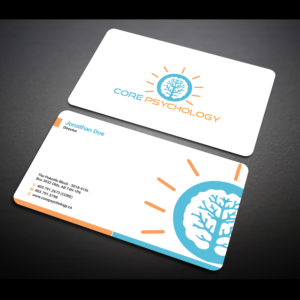 Business Card and Letterhead for Core Psychology | Schreibwaren-Design von Designers Hub