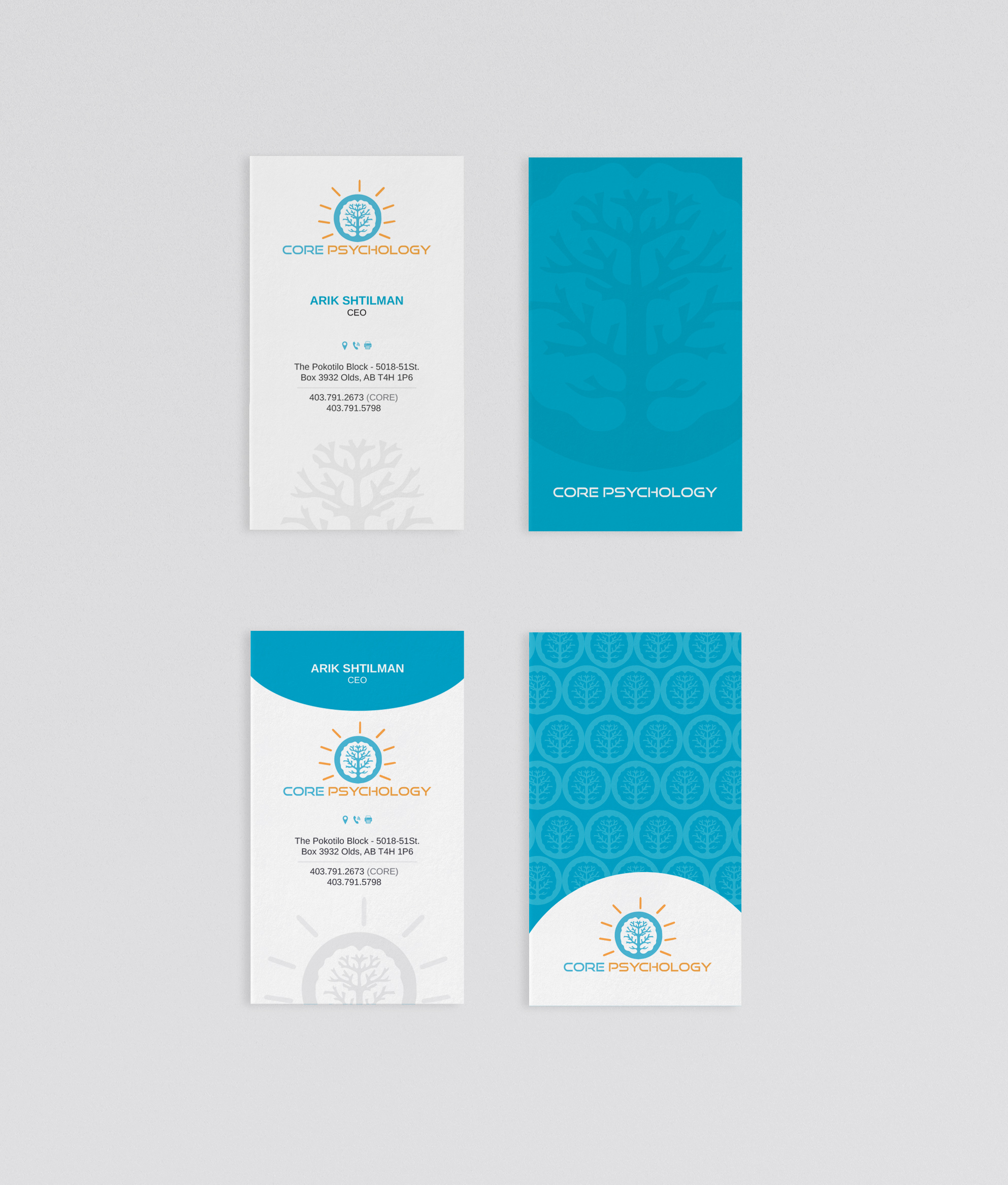 Stationery Design by asimali for Core Psychology Inc. | Design #22506093