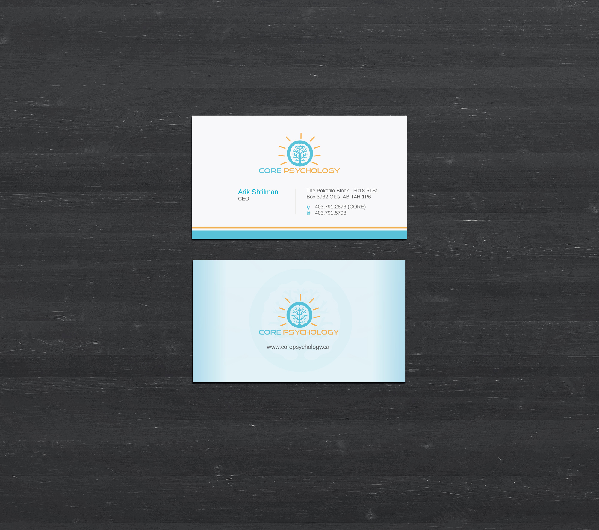 Stationery Design by asimali for Core Psychology Inc. | Design #22511639