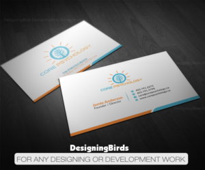Stationery Design by Designing Birds for Core Psychology Inc. | Design: #22477462