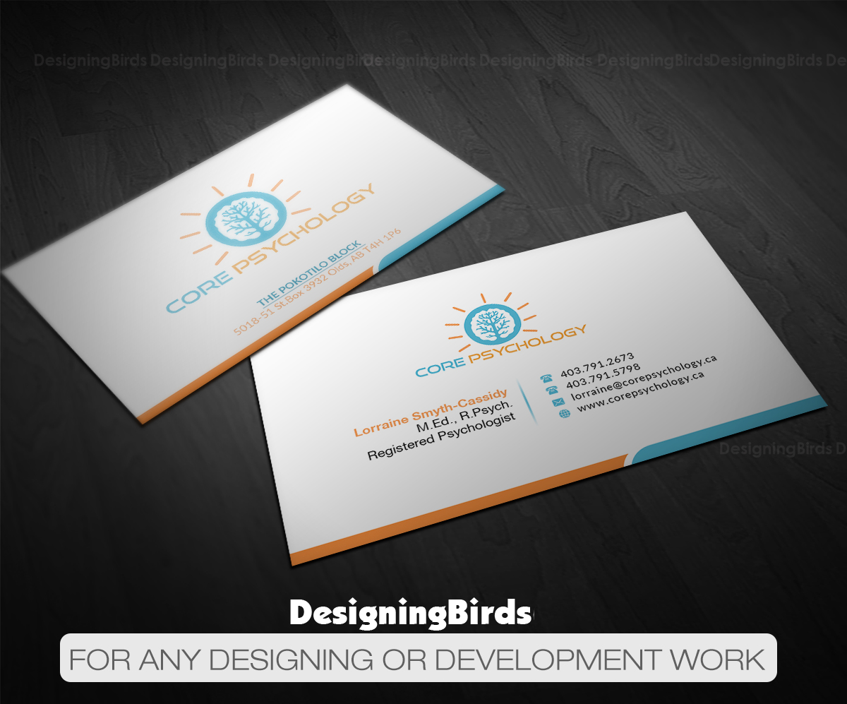 Diseño de Papelería por Designing Birds para Core Psychology Inc. | Diseño #22501170