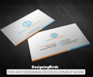 Stationery Design by Designing Birds for Core Psychology Inc. | Design: #22501170