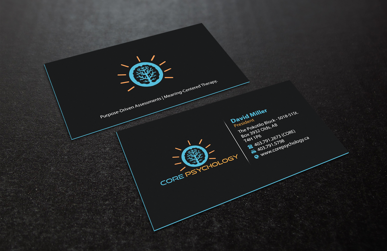 Stationery Design by Brand aid for Core Psychology Inc. | Design #22494874