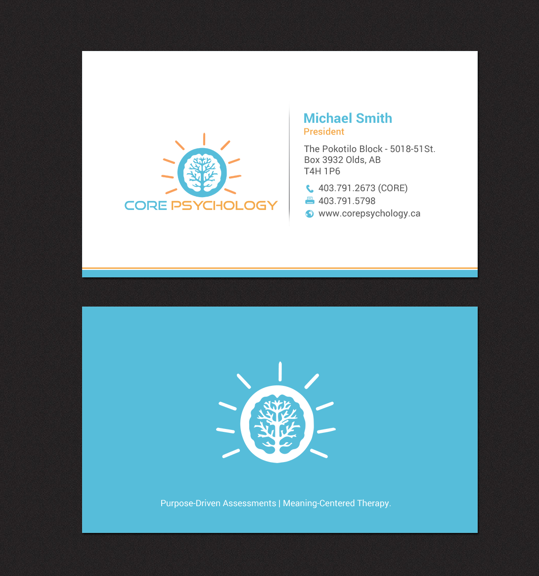 Stationery Design by chandrayaan.creative for Core Psychology Inc. | Design #22492737