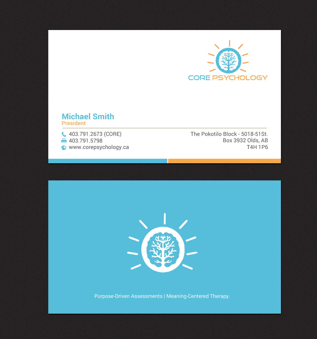Stationery Design by chandrayaan.creative for Core Psychology Inc. | Design #22492743