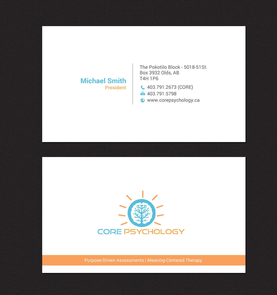 Stationery Design by chandrayaan.creative for Core Psychology Inc. | Design #22492745