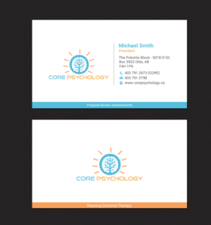 Diseño de Papelería por chandrayaan.creative para Core Psychology Inc. | Diseño: #22493674