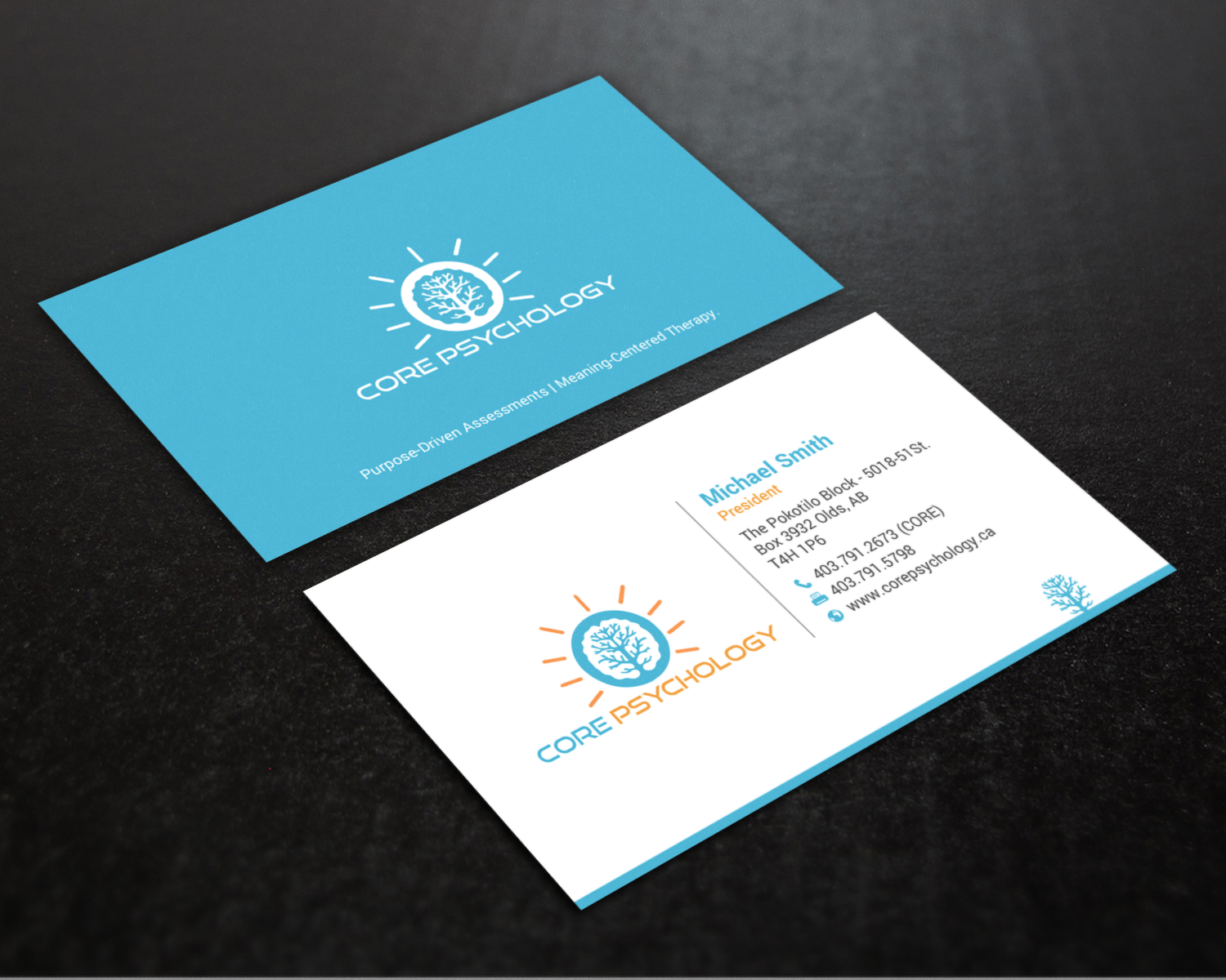 Stationery Design by chandrayaan.creative for Core Psychology Inc. | Design #22493681