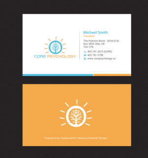 Diseño de Papelería por chandrayaan.creative para Core Psychology Inc. | Diseño: #22493691