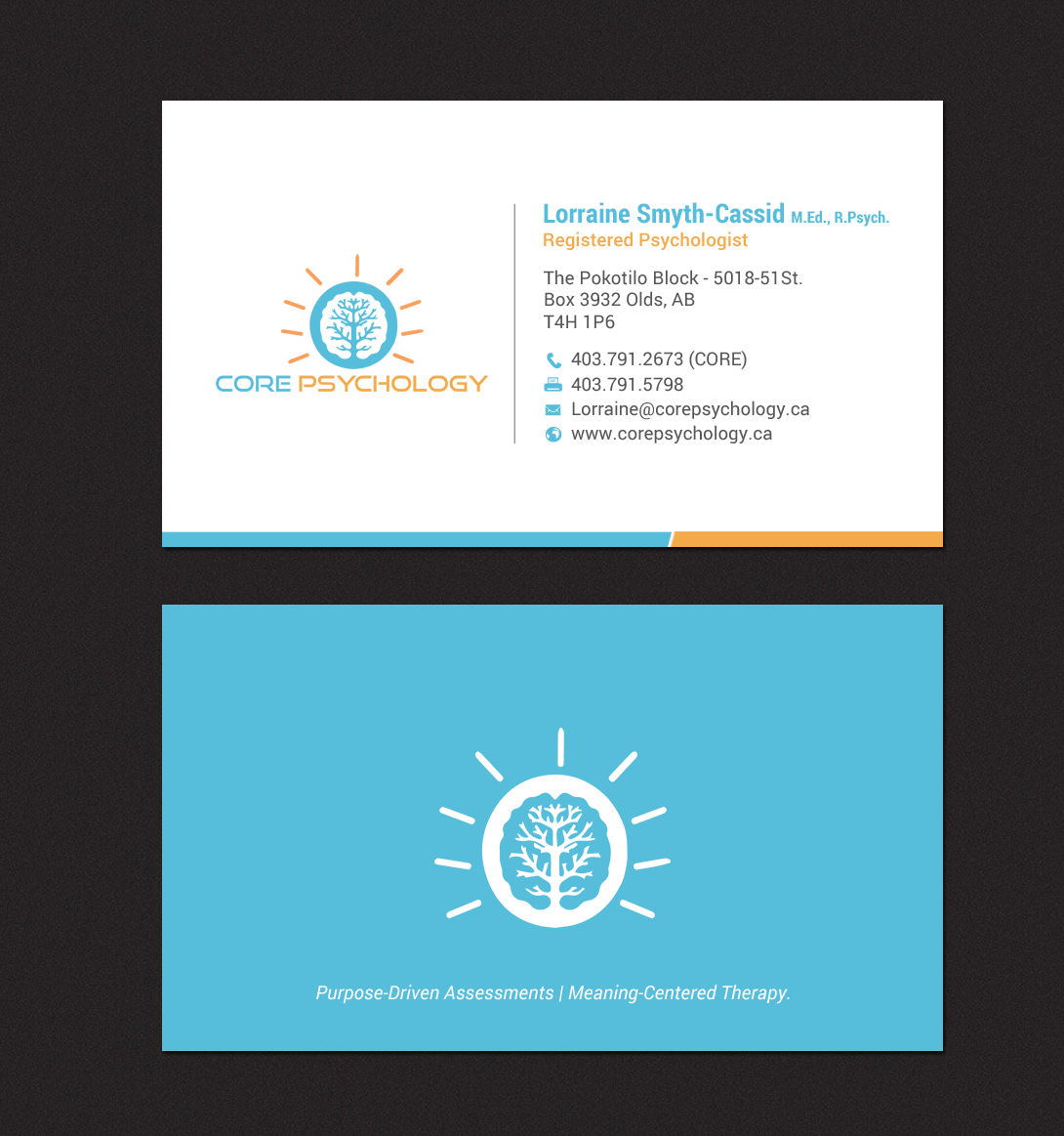 Diseño de Papelería por chandrayaan.creative para Core Psychology Inc. | Diseño #22502317