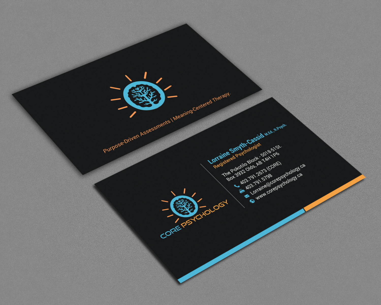 Stationery Design by chandrayaan.creative for Core Psychology Inc. | Design #22502531