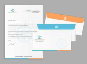 Business Card and Letterhead for Core Psychology | Schreibwaren-Design von chandrayaan.creative